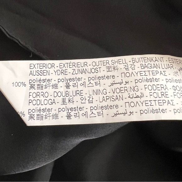 Zara Studio Black Halter Midi Dress Tuxedo Backless Size S W/flaw - Picture 8 of 10